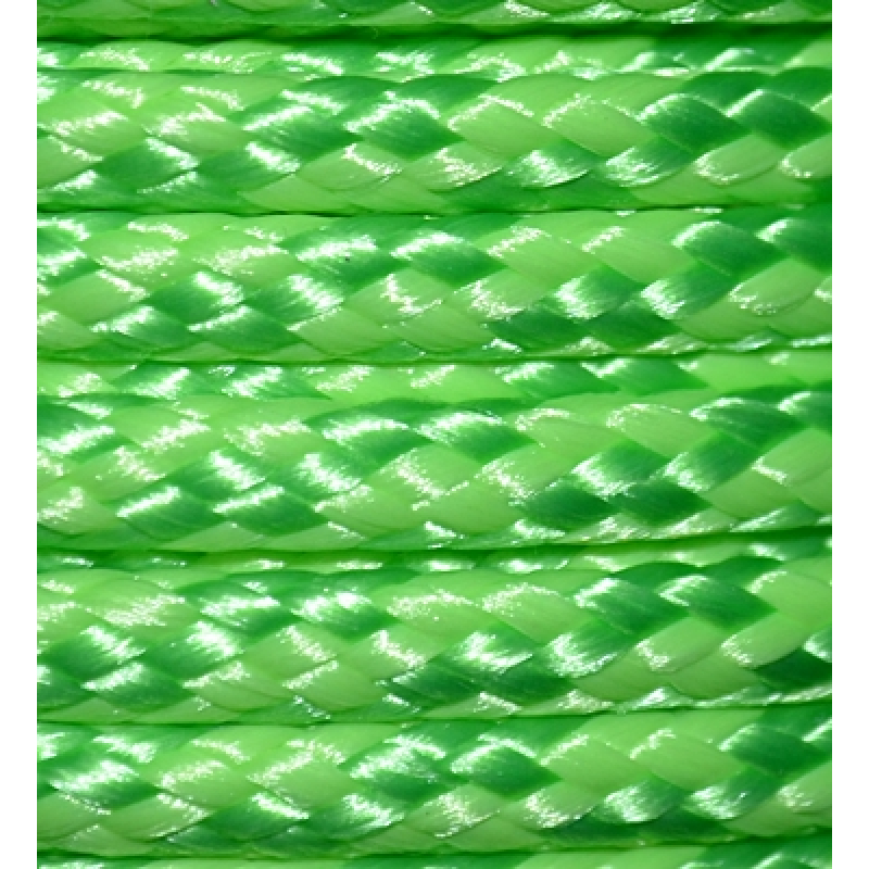 PPM touw 6 mm ongevuld lime/appelgroen